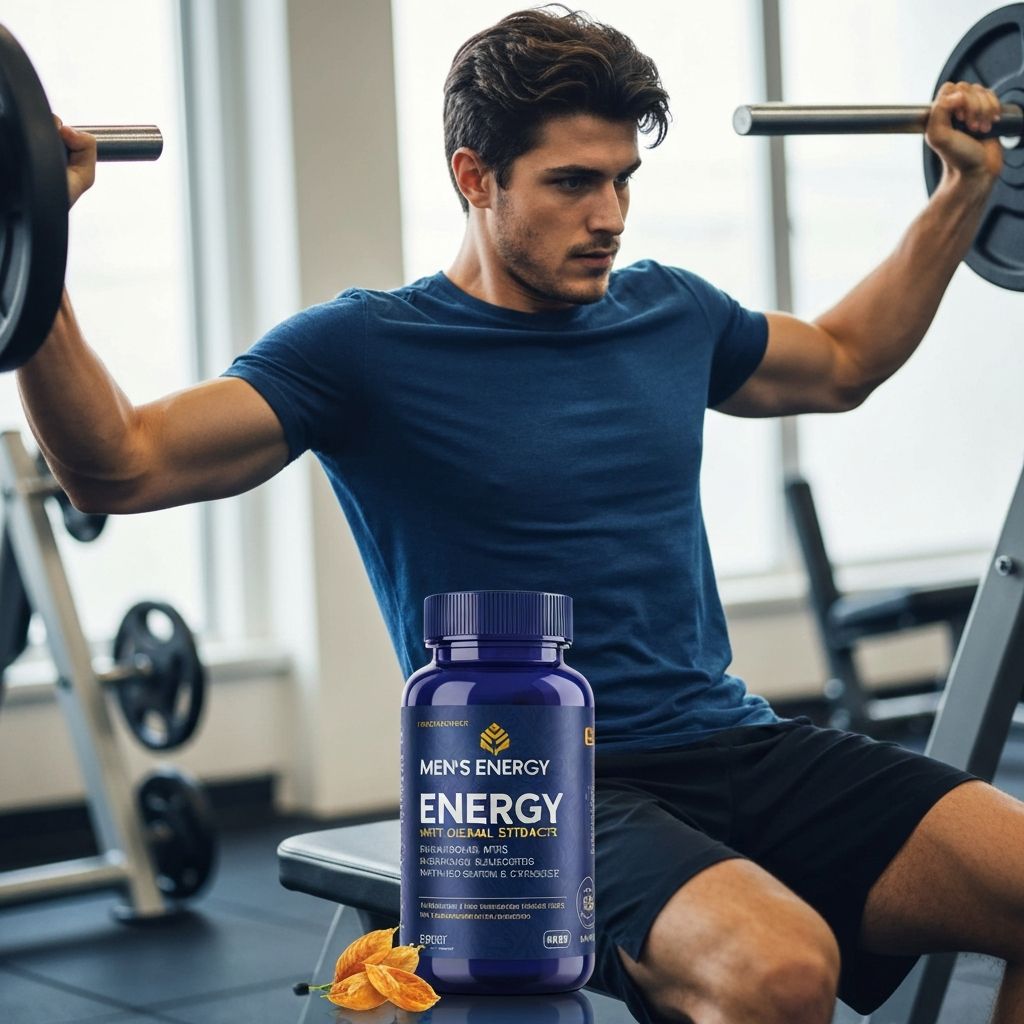 Men's daily energy support supplement