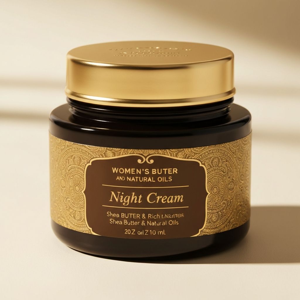 Women's nourishing face cream